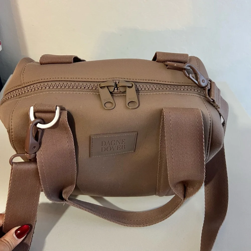 Dagne Dover Landon Small Carryall Bag in Dune - Picture 6 of 16